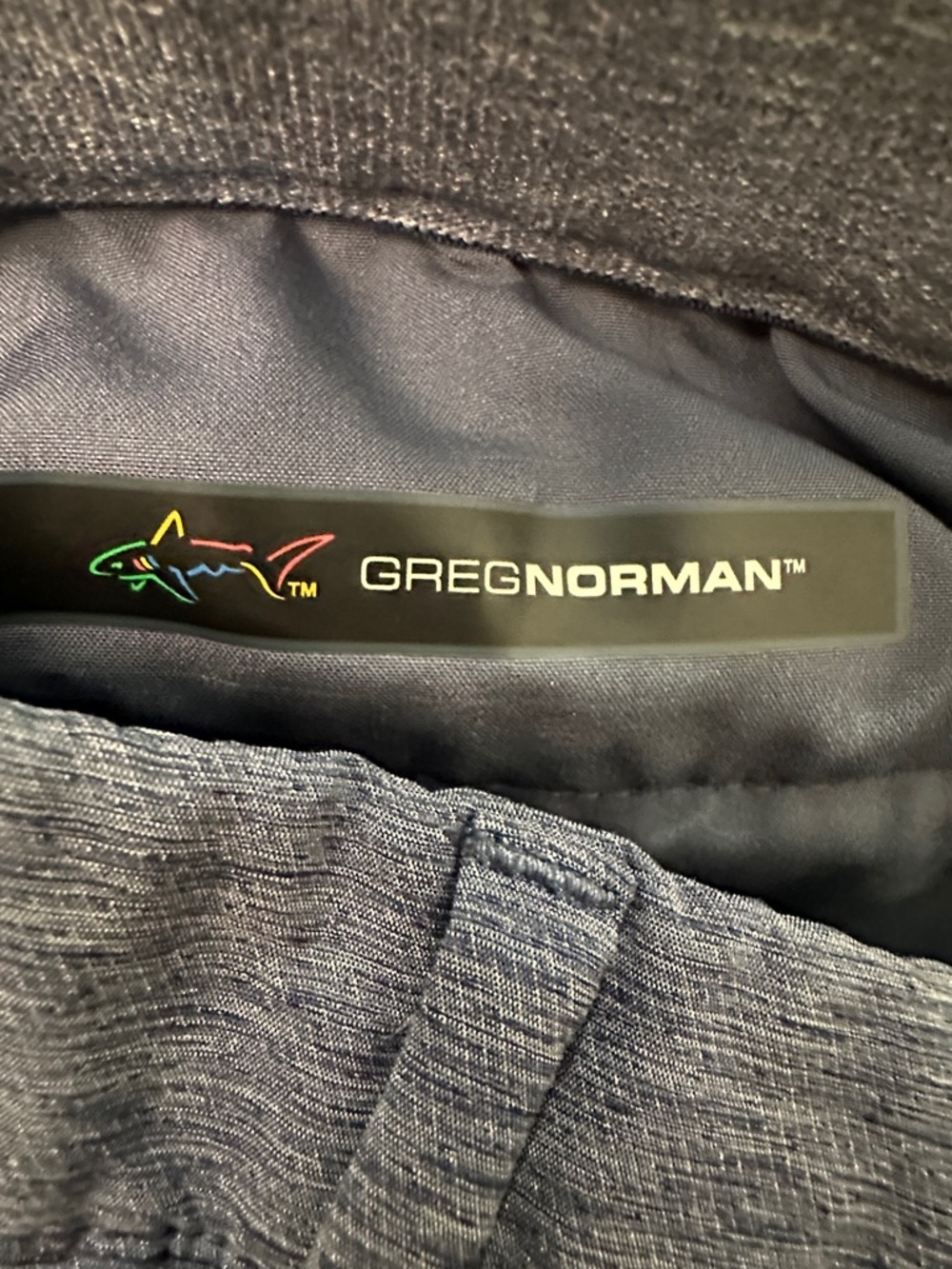 Greg Norman Navy Performance Stretch Shorts Men's Size 34 - Picture 3 of 5